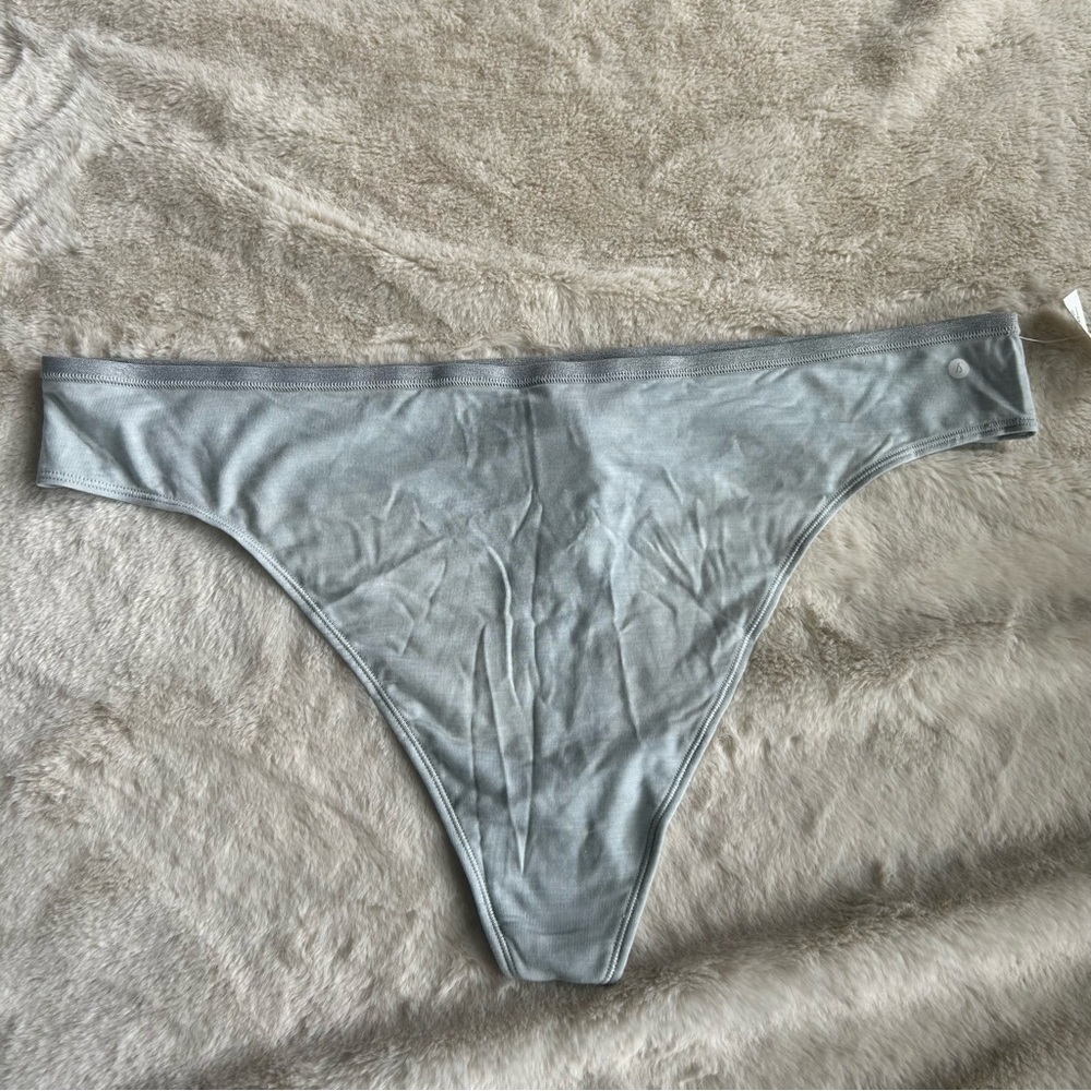 Allbirds Anytime Thong Merino Wool Blend Light Grey